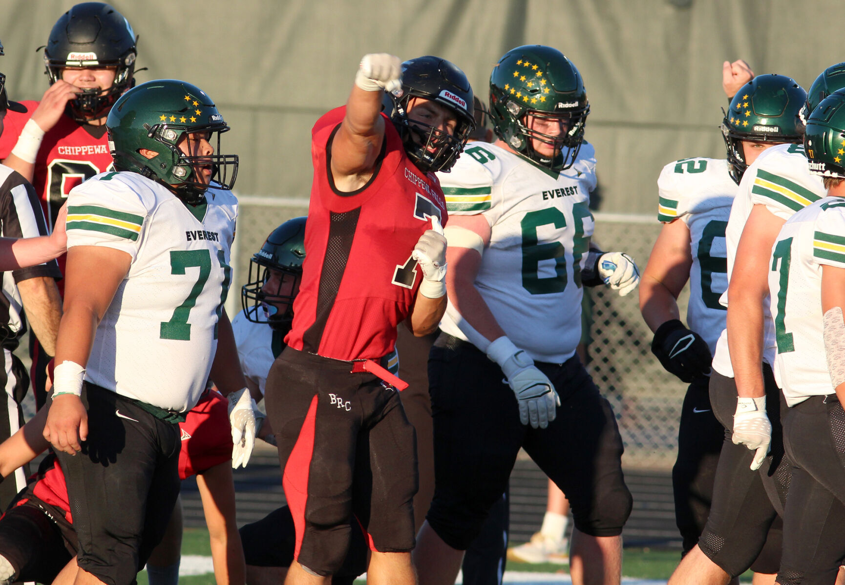 D.C. Everest at Chi-Hi football 8-25-22